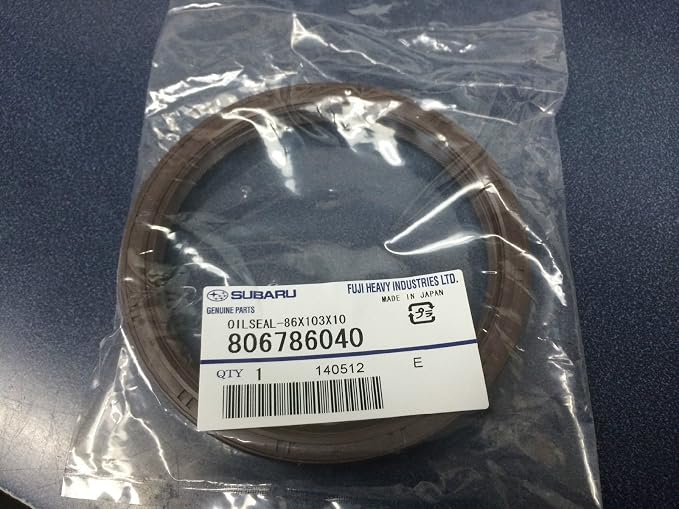 Genuine OEM Subaru rear main seal 806786040