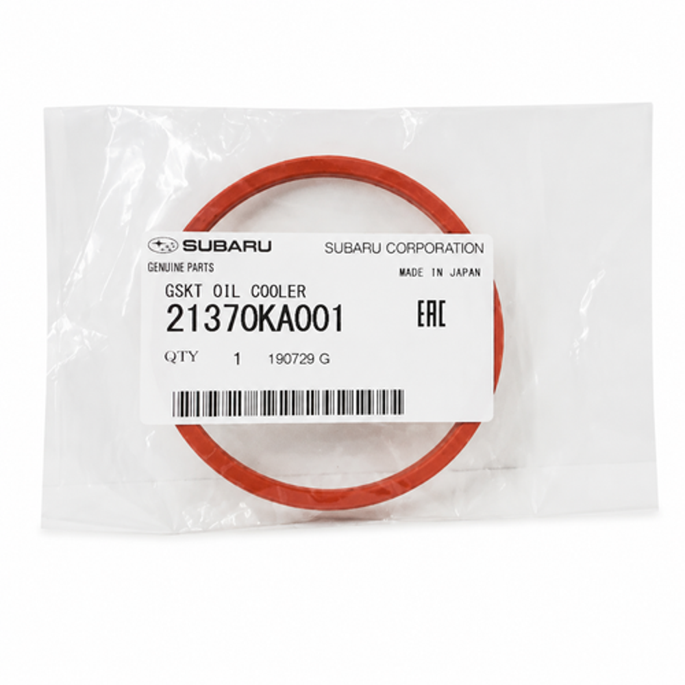 Genuine OEM Subaru oil cooler gasket 21370KA001