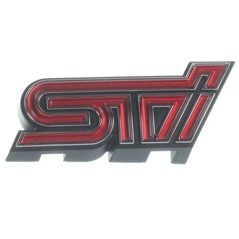 Genuine OEM Subaru – STI Front Grille Emblem – 93013VA160