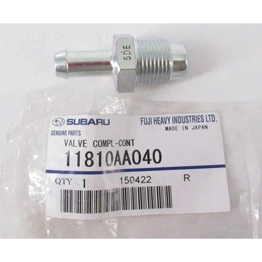 Genuine OEM Subaru PCV Valve 11810AA040