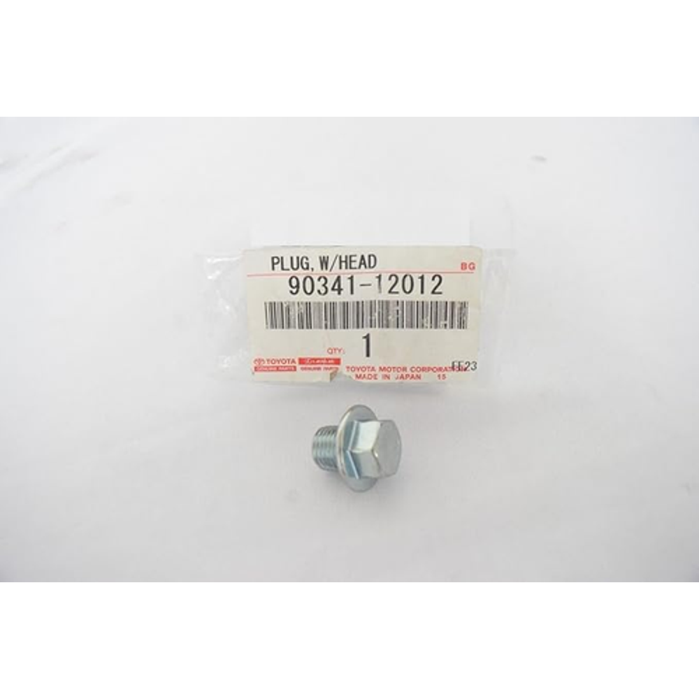 Genuine OEM Toyota Oil Pan Drain Plug 90341-12012