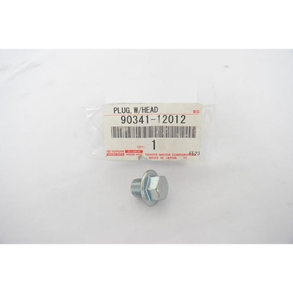 Genuine OEM Toyota Oil Pan Drain Plug 90341-12012