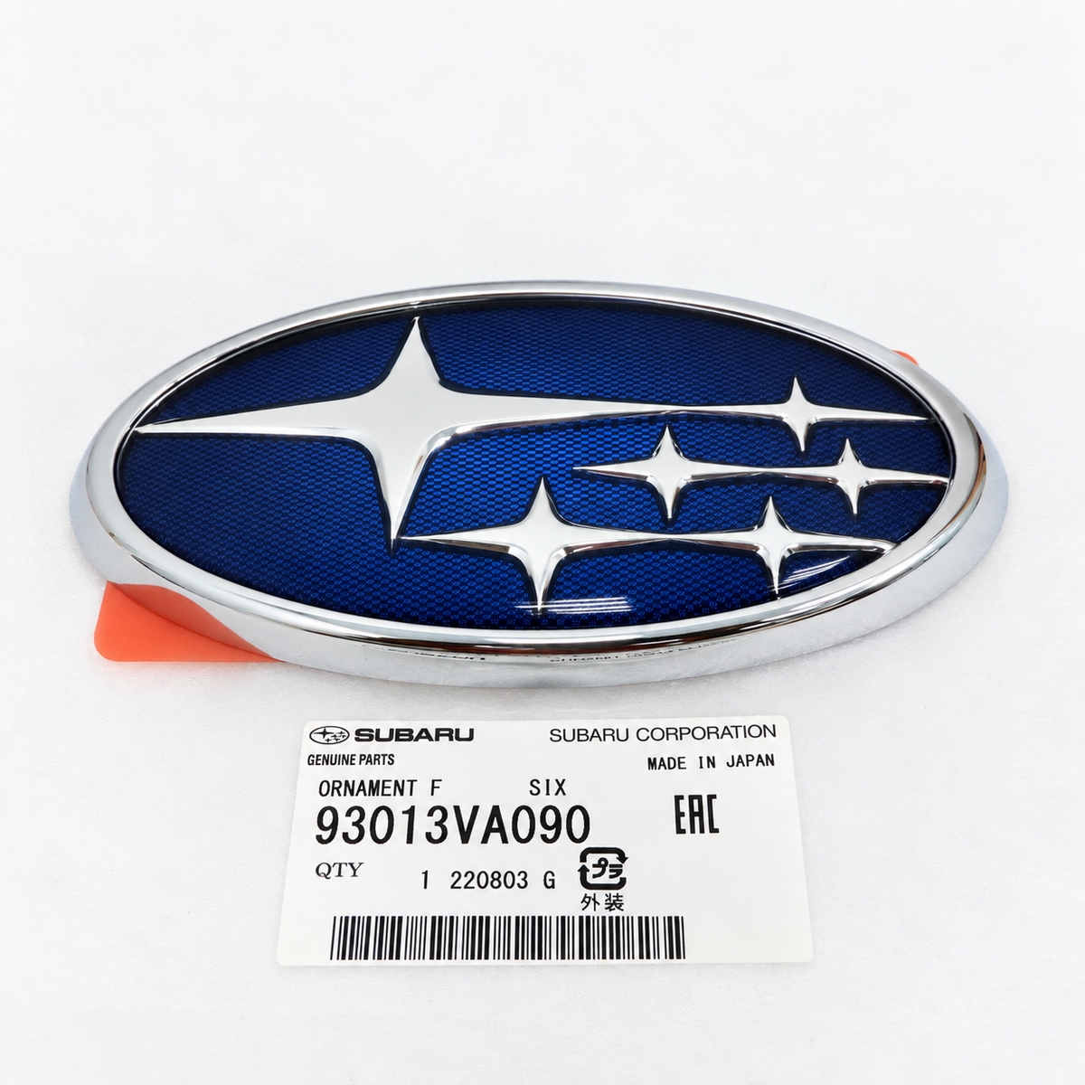 Genuine OEM Subaru – Front Grille Emblem – 93013VA090