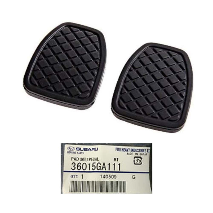 Genuine OEM Subaru – Brake & Clutch Pedal Pad Set of 2 – 36015GA111