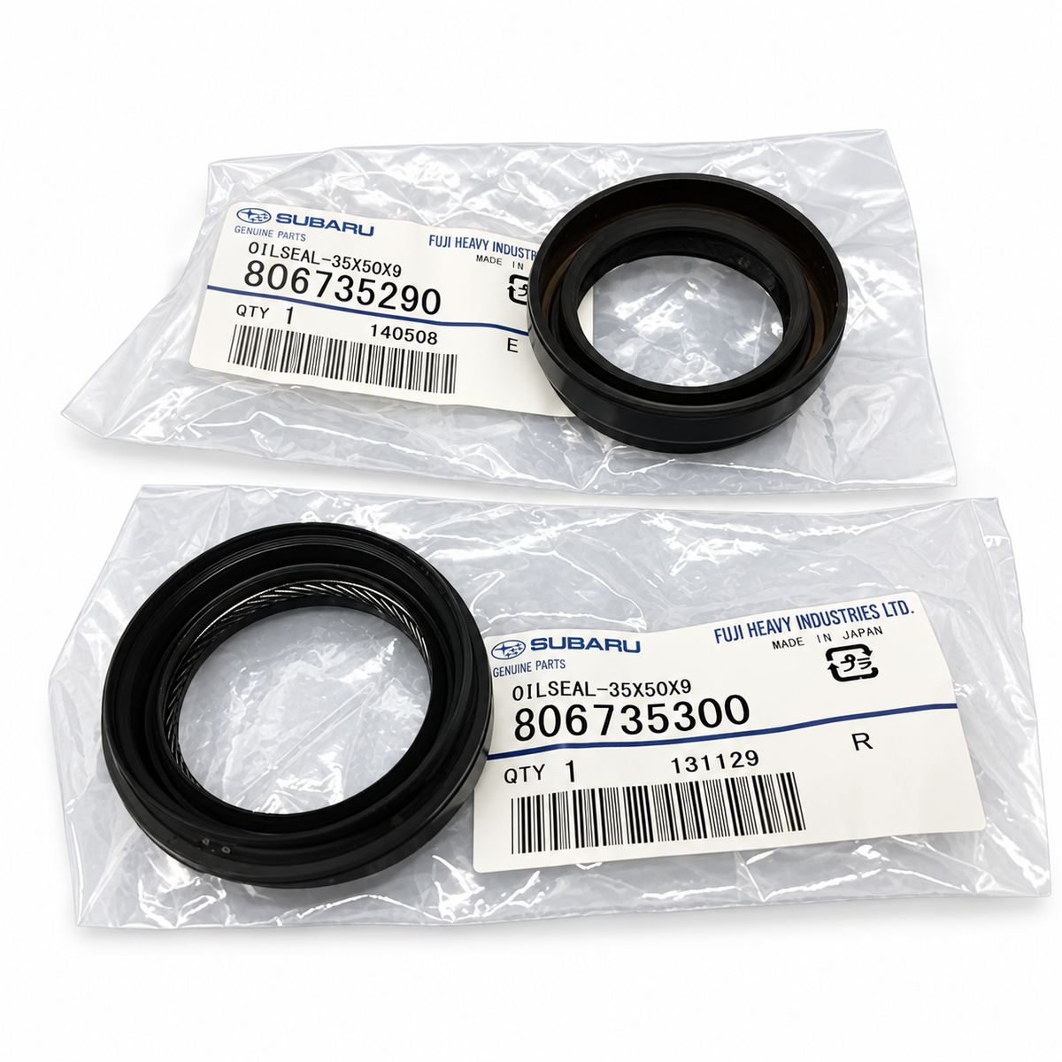 Genuine OEM Subaru – Front Drive Axle Seal Kit – 806735300 / 806735290