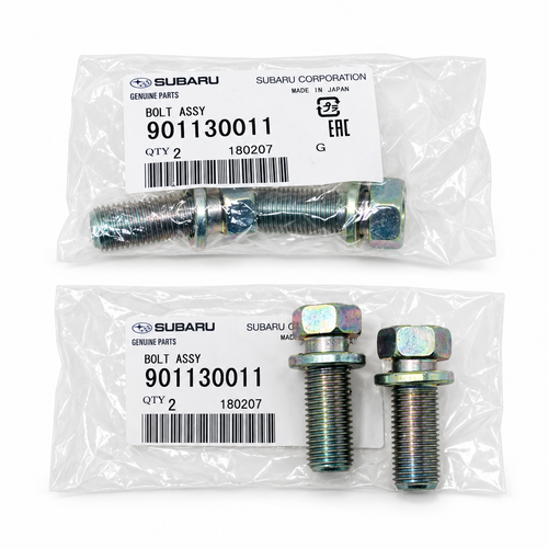 Genuine OEM Subaru – Front Disc Brake Caliper Bracket Mounting Bolt Set – 901130011 – 4 Pack
