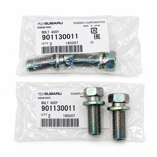 Genuine OEM Subaru – Front Disc Brake Caliper Bracket Mounting Bolt Set – 901130011 – 4 Pack