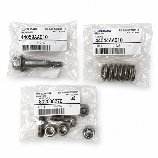 Genuine OEM Subaru – Exhaust Center Pipe Hardware Kit – 44059AA010 / 44044AA010 / 802008270