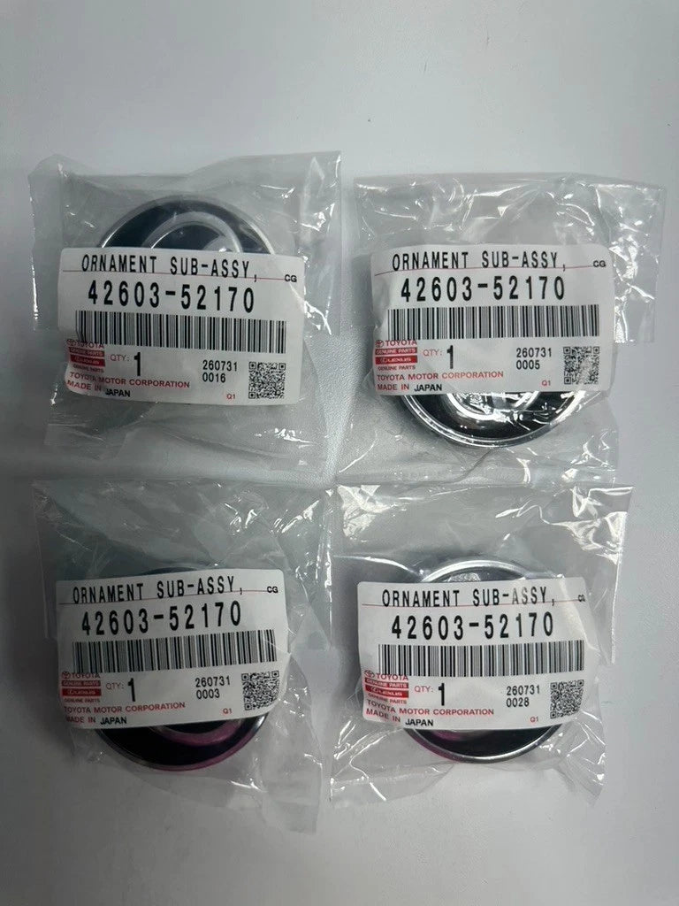 Genuine OEM Toyota – Wheel Center Cap Set of 4 – 42603-52170
